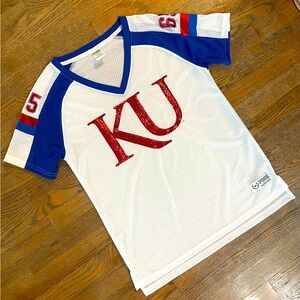 PINK collegiate collection KU jersey